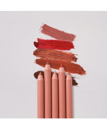 Miss Victoria Nude Lip Liner Pencil - Waterproof Automatic Nude Pink Lipliner with Sharpener | Long Lasting Creamy & Highly Pigmented for Perfect Lip Definition - Buy Online on SooperMarket.com