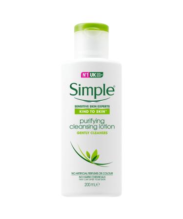 Simple Kind to Skin Cleansing Lotion 200ml 200 ml (Pack of 1)