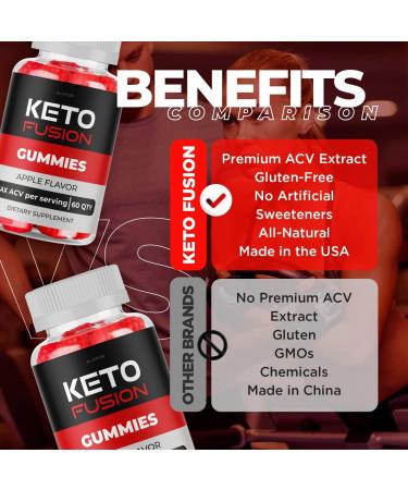 Alapor Keto Fusion Strawberry ACV Gummies - 30 Days Supply | Vitamins Infused | Keto-Friendly - Buy Online on SooperMarket.com