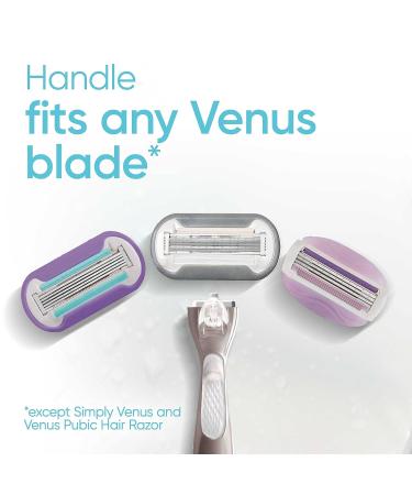 Gillette Venus Extra Smooth Charcoal Women's Razor Handle with 4 Blade Refills - Buy Online on SooperMarket.com