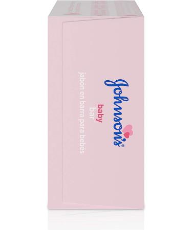 Johnson's Baby Soap Bar 3oz - Gentle Hypoallergenic Formula for Baby Bath and Skin Care - Buy Online on SooperMarket.com