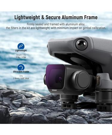 NEEWER 6 Pack ND/CPL Filter Set for DJI Mavic 3 - ND8/16/32/64/128 Filter/CPL Filter, Classic HD Optical Glass, Multi Coated, Water Repellent, Lightweight Drone Accessories - Buy Online on SooperMarket.com