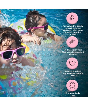 TRISWIM KIDS Scented Body Wash Chlorine Removal & Eczema Relief for Swimmers | Moisturizing After-Swim Skincare - Buy Online on SooperMarket.com