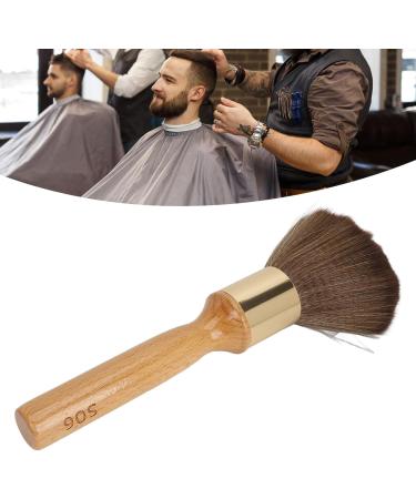 Neck Duster Brush Beech Wood Ergonomic Handle Portable Broken Hair Brush for Barber Large - Buy Online on SooperMarket.com