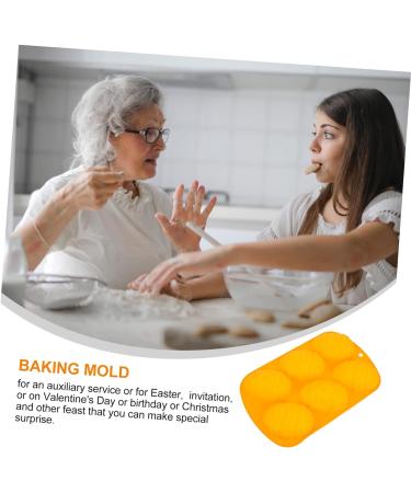 Zerodeko 1pc Easter Egg Cake Mold Silicone Cake Mold Festival Cake Baking Tool Baking Pan Silicone Molds Easter Treat Easter Cakes Mold Easter Cake Baking Tools Biscuits Mold Household Eggs 26.5X16.5CM Orange - Buy Online on SooperMarket.com
