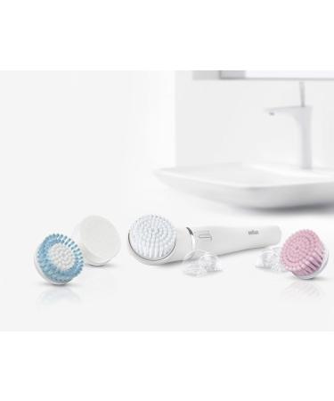 Braun Face 80M - Variety Brush Refills 4 Count for Mini-Facial Epilator and Cleansing Brush - Buy Online on SooperMarket.com