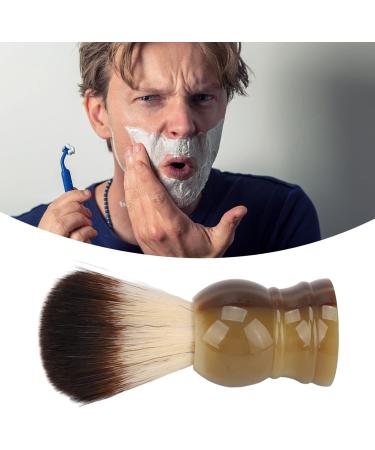 Premium Quick Drying Shaving Brush for Men - Easy to Clean Hair Razor Brush with Curved Handle | Ideal for Home & Salon Use - Buy Online on SooperMarket.com