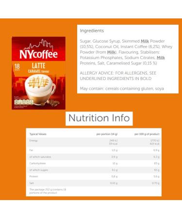 NYCoffee 90 Coffee Sachets 6 Variety Flavours- Bundled with Temas Store Coffee Stirrers| Individually Wrapped |Coffee Gifts For Coffee Lovers (Mocha Cappuccino Latte Caramel 3 in 1 2 in 1) - Buy Online on SooperMarket.com