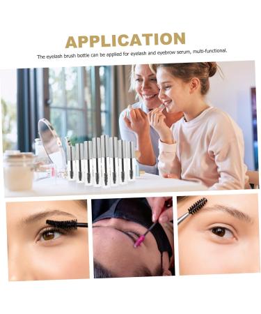 8pcs Mascara Empty Tube Lash Tech Supplies Must Haves Women Lash Tubes Miss Gold and Silver Mini - Buy Online on SooperMarket.com