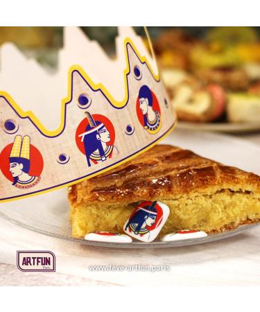 ArtFun Pack Epiphany 100 BEANS of Galette des Rois Au Fil du Nile - Feves des Rois Premium - Buy Online on SooperMarket.com
