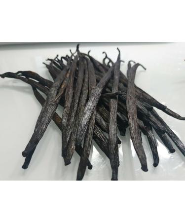UGANDA Vanilla Pods Premium - 10 Pods, 15-18cm | High-Quality Vanilla Beans - Buy Online on SooperMarket.com