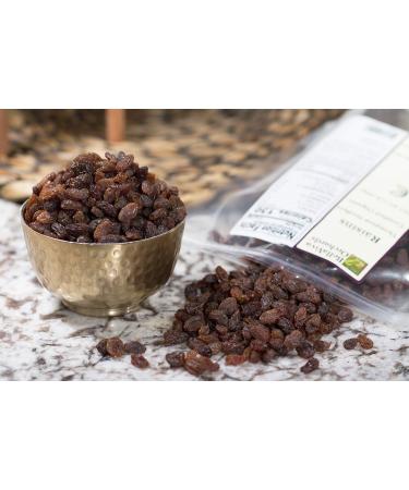 Organic Thompson Seedless Raisins (2.5 lbs) - Bella Viva Orchards - No Sugar Added, Healthy Dried Fruit Snack - Buy Online on SooperMarket.com