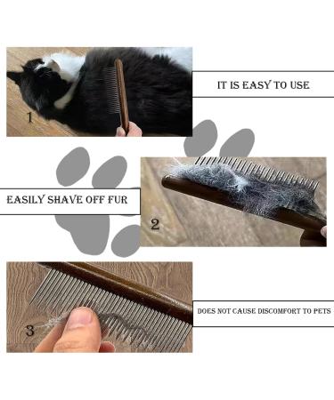 3 PCS Flea Comb for Cats Cat Flea Comb Fine Toothed Pet Comb Beauty Set Comb Set for Removing Floating Hair And Tear Stains Stain Remover Combs Fine Tooth Grooming Removal Tool - Buy Online on SooperMarket.com