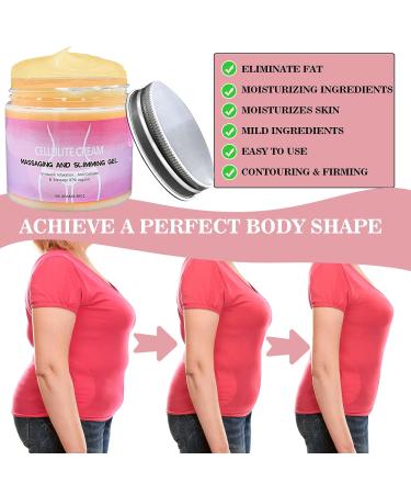 Cellulite Cream Mustard Ointment 100g - Active Massage Treatment for Waist Stomach Arms Hips & Thighs - Buy Online on SooperMarket.com