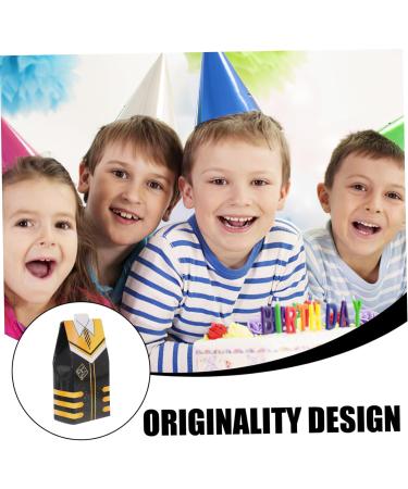 Warmhm 50pcs Boxes Graduation Candy Box Favor Boxes Candy Case Multi-function Candy Container Candy Holder Graduation Treat Boxes Candy Boxes Candy Supply Gift Graduation Season Paper 10.50X5.00X3.00CM Black - Buy Online on SooperMarket.com