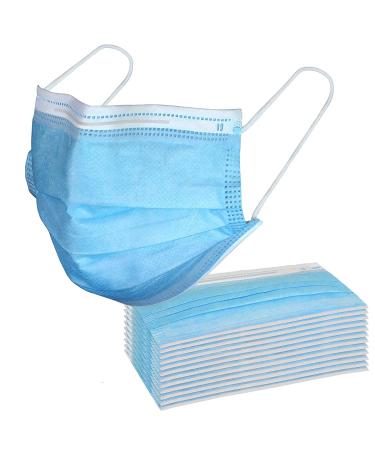 Symtex 100 pieces of medically surgical mouth protection masks op masks 3-layer mouth protection facial mask disposable mask mouth and nose protection
