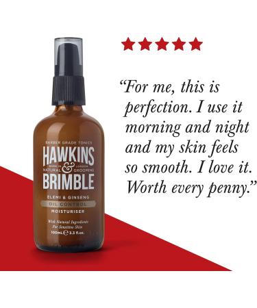 Hawkins & Brimble Oil Control Men s Face Moisturiser Sensitive Skin Moisturiser for Men with Natural Ingredients Moisturiser for oily Skin Men s Moisturiser with No Parabens or Animal Testing - Buy Online on SooperMarket.com