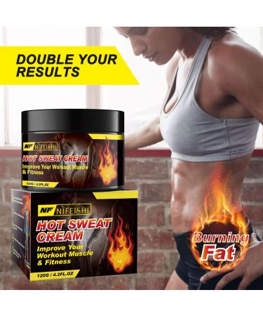Hot Cream for Belly & Cellulite Firming | Weight Loss Workout Enhancer for Men and Women | Cellulite Treatment for Thighs, Legs, Abdomen, Arms and Buttocks - Buy Online on SooperMarket.com
