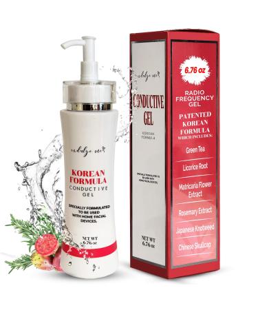Conductive Gel Korean Formula Patented This Gel Primer can be Use as a Face Mask too Nutrient Dense Ingredients Collagen Many Extracts Imported from Korea. Perfect for Your Microcurrent Device
