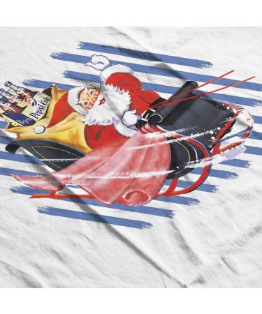 All+Every Pepsi Christmas Retro Bottle Santa Sleigh Men's T-Shirt M White - Buy Online on SooperMarket.com