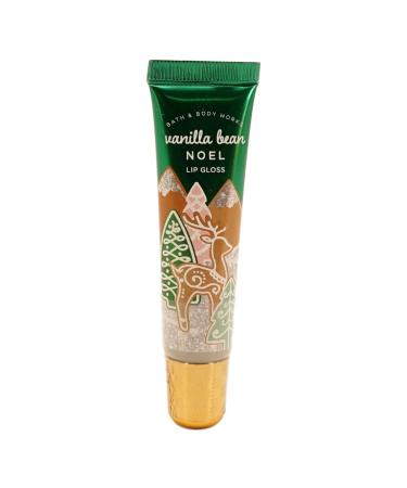 Bath and Body Works VANILLA BEAN NOEL Lip Gloss 0.47 Fluid Ounce (2019 Edition)