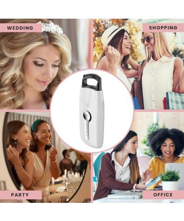 Veeteah Electric Eyelash Curler Heat-Activated Lash Curling - Quick Heating Eyelash Heat Curler for Long-Lasting Curl Rechargeable Portable Lashes Heating Curler for Naturally Lifted Eyelashes White - Buy Online on SooperMarket.com