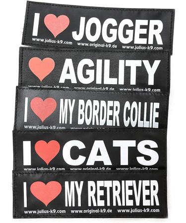 Interchangeable Patches 1 pair ASSISTANCE DOG Size: Large Black - Buy Online on SooperMarket.com