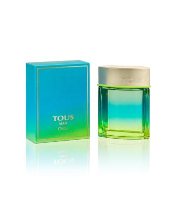 TOUS MAN CHILL by Tous for Men - 3.4 oz EDT Spray normal 3.4 Fl Oz (Pack of 1)
