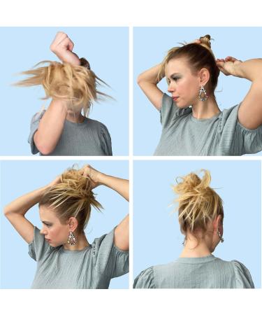 CAISHA XXL Hair Part Hair Gum - Wavy Synthetic Fiber Heat-Resistant Braided Style Blond Mix #28T613 - Perfect for Urban Fashion & Braids - Buy Online on SooperMarket.com