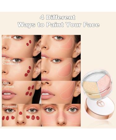 Loose Powder Setting - Triple Grid Matte Foundation for Natural Skin Tone | Lightweight Breathable & Long-Lasting Oil Control - Buy Online on SooperMarket.com