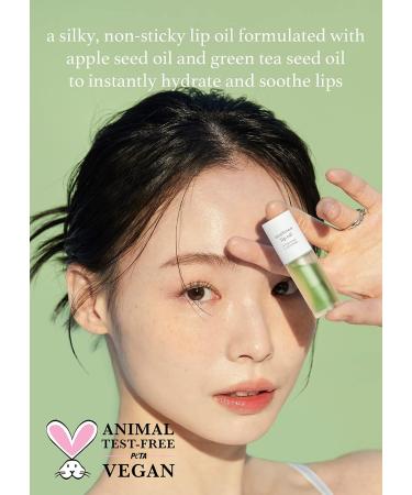 NOONI Appleseed Lip Oil Set - Applemint & Appletea | Moisturizing Lip Oil Duo with Apple Seed Oil | Lip Stain Gift Sets for Chapped Lips - 17 Duo - Buy Online on SooperMarket.com
