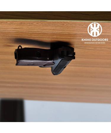 Knine Outdoors Gun Magnet 4 Pack - 45 lb Capacity Magnetic Gun Mounts for Various Firearms - Self Defense and Car/Truck Accessories - Buy Online on SooperMarket.com