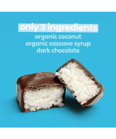 UNREAL Dark Chocolate Coconut Bars - Certified Vegan, Gluten Free, Fair Trade, Non-GMO - 3g Sugar, No Sugar Alcohols or Soy - 2 Bags - Buy Online on SooperMarket.com
