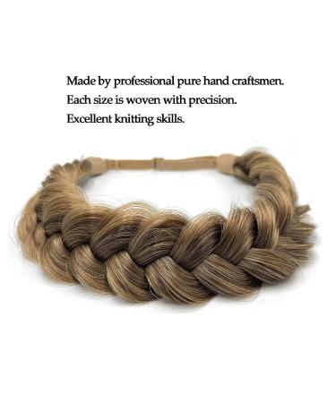 StheJFB Braid Headband - 2 Strands Messy Classic Chunky Plaited Wide Braids for Women & Girls - Buy Online on SooperMarket.com