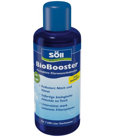 S ll 80809 Biobooster 250 ml - highly active clear water bacteria/supports loaded filter systems/renews the biological balance in the garden pond swimming pond koiteich 250 ml for 7 500 liters single