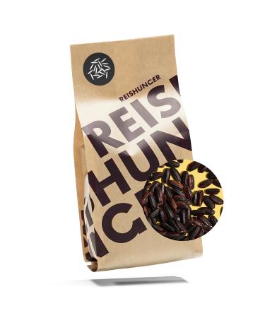 Reishunger organic black rice from Italy - 3 kg - variety: Bio Nerone - Available in 600 g to 9 kg - 100% variety of black organic rice 3 kg (1 Pack)