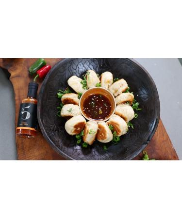Chilli No.5 | Chinese Stir-Fry Hot and Sour Sauce Award-Winning Exclusive Five Chilli Blend Healthy Superfoods and Organic Vegan Gluten Free No Artificial Colours or Flavourings 200 ml Bottle - Buy Online on SooperMarket.com