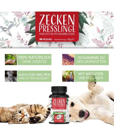 Nature Animal 2x Tick Protection for Dogs & Cats - Natural & Effective Immediate Defense - 2 Pack - Buy Online on SooperMarket.com