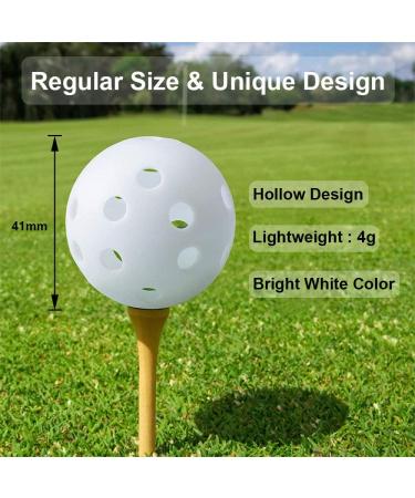 50 Pack Golf Training Balls for Driving Range and Swing Training - Indoor/Outdoor Use - Buy Online on SooperMarket.com
