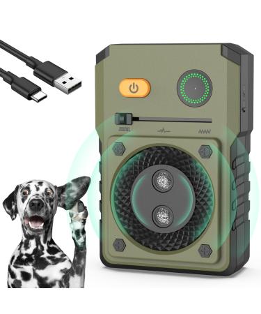 Bubbacare Anti Bell device for dogs antibell ultrasound device with 3 modes 50-foot re-charging antibell for dogs anti-bell remedies for dogs safe for small funds Large dogs inside outside colour-62