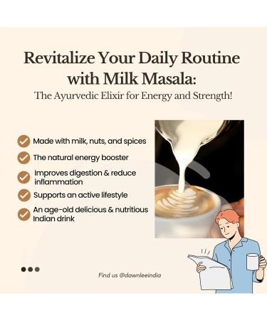 Dawn Lee Turmeric Latte- Lal Haldi Doodh Masala - Curcumin Turmeric- Dry Fruits- Memory Booster- Drink- Herbal- Golden Milk- Golden Milk with Turmeric- Latte Powder Milk- 100_ Gm - Buy Online on SooperMarket.com