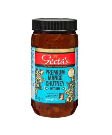 Geeta's Premium Mango Chutney 2x1.5kg