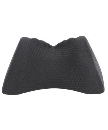 Neck Wedge Bed Sleeping Stretching Pillow Cervical Wedge Temporal Mandibular Joint Relieving Device Cervical Traction Discomfort Relieve Jaw Release Tool (Black)