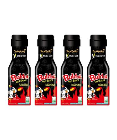 Samyang Buldak Hot Chicken Flavour Sauce 200g Halal (Pack of 4) by CNMART