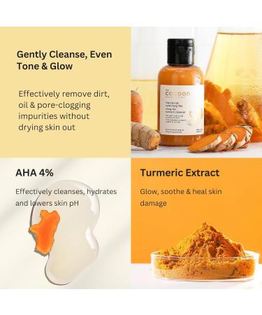 Cocoon Hung Yen Turmeric Cleanser - Natural Skin Brightening Face Wash (4.73 fl oz) | Shop Worldwide - Buy Online on SooperMarket.com