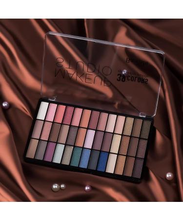 Joyeee Eyeshadow Palette 39colors Glitter Shimmer Cream Eyeshadow Nude Matte Eye Shadow Make Up Palette Long Lasting Waterproof Smudge Proof High Pigmented Eyeshadow Cosmetic Gift for Girl Women #1 - Buy Online on SooperMarket.com
