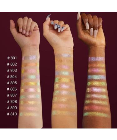 CHARMACY Multichrome Insane Shifters Chameleon Eyeshadow - High-Impact Glitter Metallic Eye Looks - Vegan & Cruelty-Free - 1.9g - Buy Online on SooperMarket.com