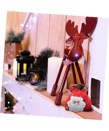 Anneome 1pc Christmas Bag Candy Chocolate Xmas Candy Pouch Practical Wrapping Bags 3d Cute Biscuit Bag - Buy Online on SooperMarket.com