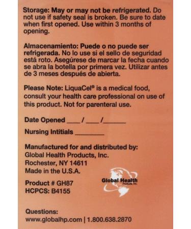 Liquacel Liquid Protein Sugar Free Peach Mango 1 X 32oz Bottle - PACK OF 2 - Buy Online on SooperMarket.com