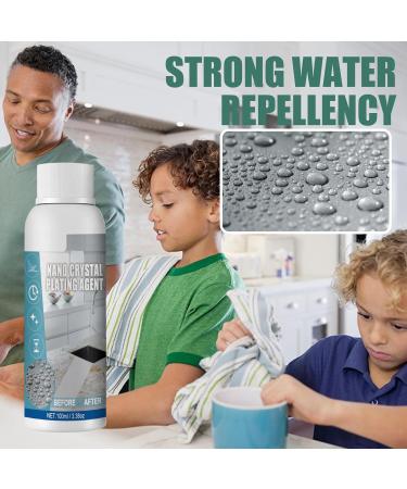 LONGLUAN Furniture Marble Scratch Repair Refurbishment Agent Stone Nano Crystal-Plating Agent Nanometer Crystal Plating Agent Marble Cleaner Stain Remover Marble Stone Cleaner Polishes (3pcs) - Buy Online on SooperMarket.com
